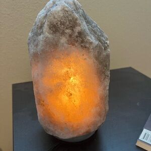 Himalayan Salt Lamp with Warm Glow